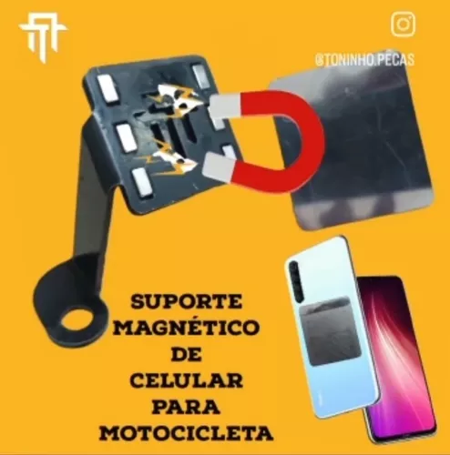 SUPORTE MAGNÉTICO P/TELEMÓVEL – Motoveiga