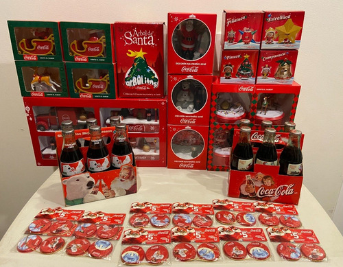 Colección De Adornos Navideños Coca Cola