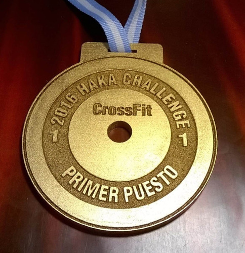 Imagen 2 de 4 de Medalla Metal Tecno Karate 60 Mm