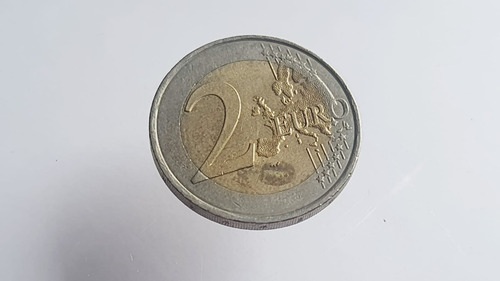 Moeda De 2 Euros Comemorativa França 2010 General Gaulle 1 (Usado)