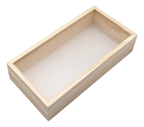Madre De Madera En El Marco De La Caja Del 26cmx13cmx8cm
