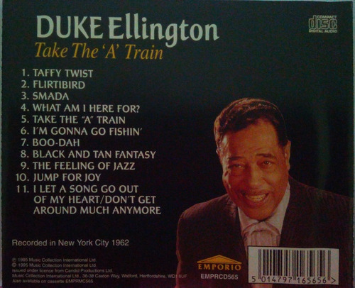 Cd Duke Ellington  Take The 'a' Train  