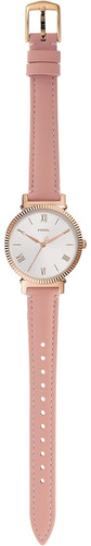 Reloj Analógico Fossil, Para Mujer, Acero Inoxidable, 34mm