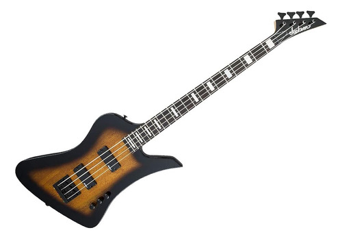 Jackson Js Series Kelly Bird Bass Js2, Tobacco Burst, Diapas