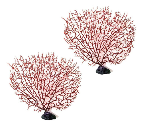 Cnz® Planta Coral Artificial Para Pescados Tanque Decorativo