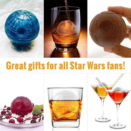 Bandeja De Silicona Para Cubitos De Hielo Star Wars Death St