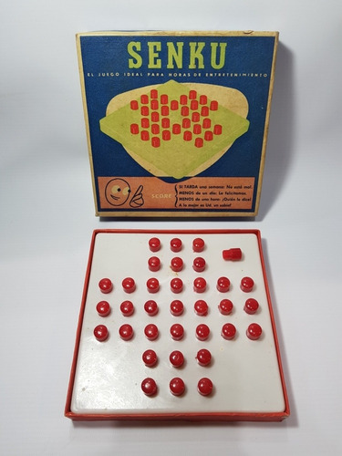 Imagen 3 de 7 de Antiguo Juego De Mesa Senku Español Mag 56507