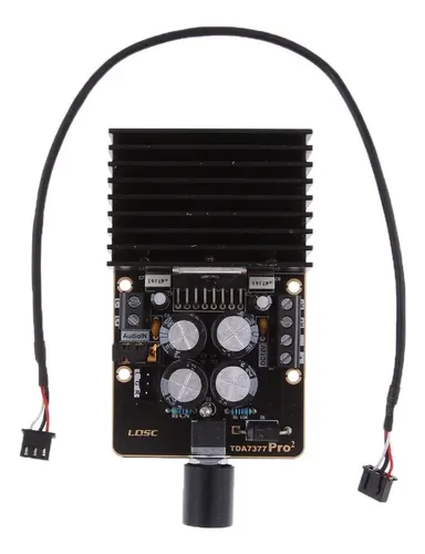 DollaTek TDA7377 Amplificador De Audio Para Coche 2x30W - Módulo Estéreo 12V Con Protección De Circuito