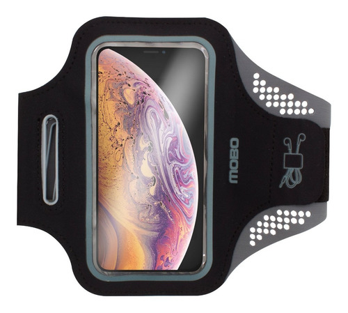 Funda Mobo Fitness Para Brazo Negro Universal 6.5 