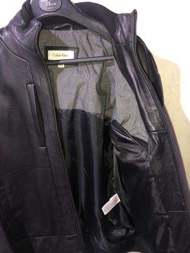 Campera Cuero Calvin Klein (Usado)