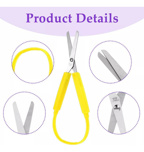 Para 3 Tijeras De Rizar De Diseño Ajustable, Tijeras