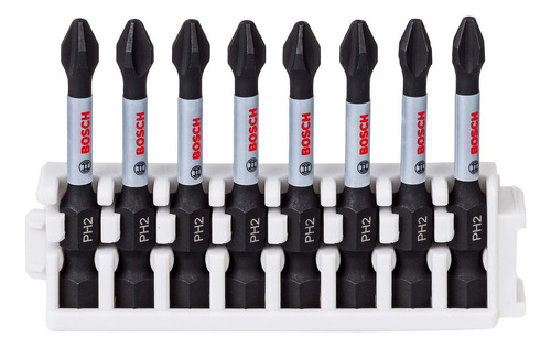 Puntas De Impacto Ph2 X 50mm 8 Pzs Bosch 2608522330