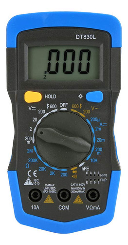 Pa Multímetro Mede Capacitancia Bip Capacimeter Digital