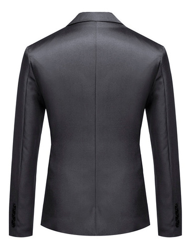 Chaqueta En U Para Hombre, Elegante, Casual, Liso, De Negoci