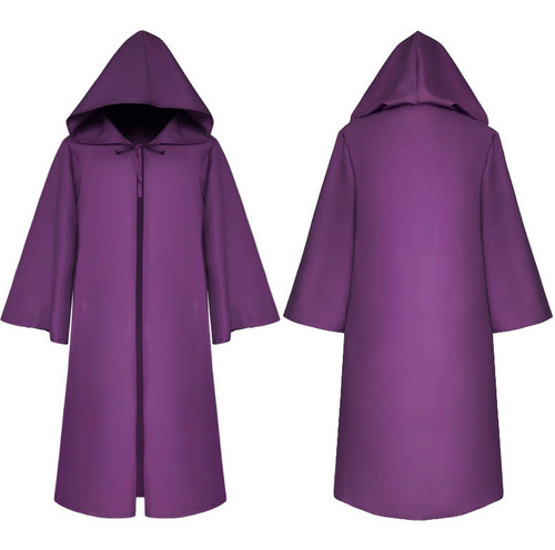 Capa Mortuoria Morada Para Cosplay De Halloween