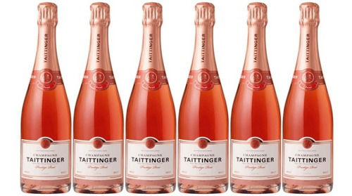 Taittinger Prestige Rosé Champagne Brut Caja X6u 750cc