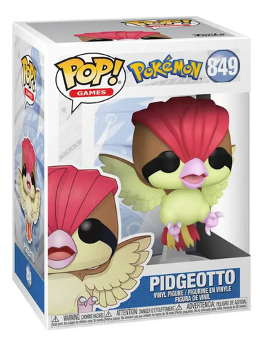 Funko Pidgeotto 849 (pokémon)