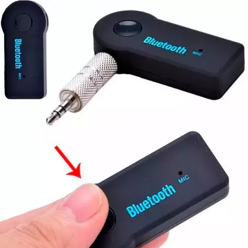 Compre GR03 Bluetooth 5.3 Adaptador Aux Aux MP3 Soporte de Reproductor de  la Llamada Con Manos Libres Con Colorido Indicador de Encendido en China