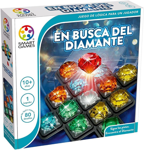 Juego De Logica En Busca Del Diamante Smart Games