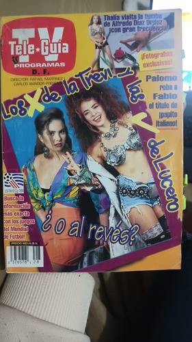 Lucero, Gloria Trevi, Thalia, Silvia Pinal, Bibi G Tele-guía