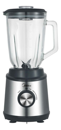 Licuadora Midea Tb-m115xar1 Jarra De Vidrio 1,5lts 800w Inox