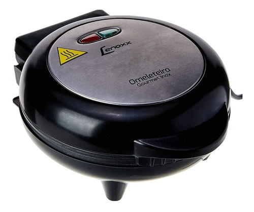 Omeleteira Elétrica Antiaderente Gourmet Inox 127v Lenoxx