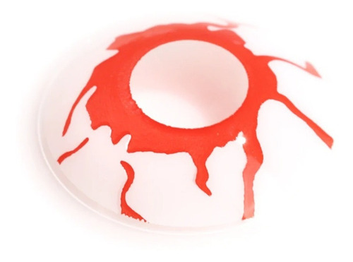 Lentes De Contacto Para Halloween Sangre Vampiro Zombie
