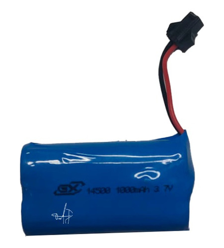 Pilas Batería Recargable 3.7v 1000mah Ni-cd Con Cargador Usb