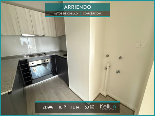 Arriendo | Altos De Collao | 2 Dormitorios 1 Baño