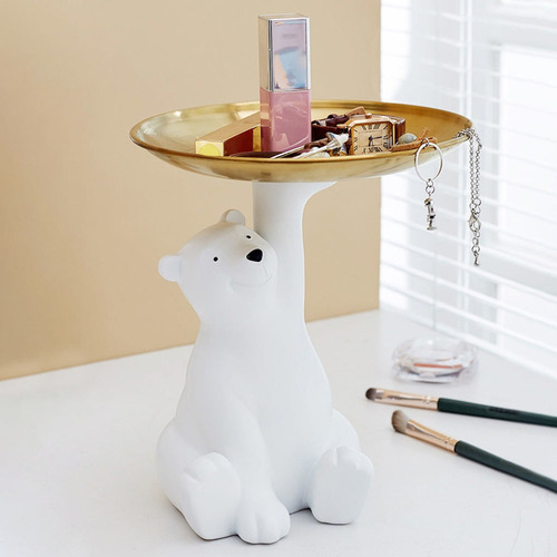 Decoração Da Mesa De Entrada Do Quarto Da Sala De Urso