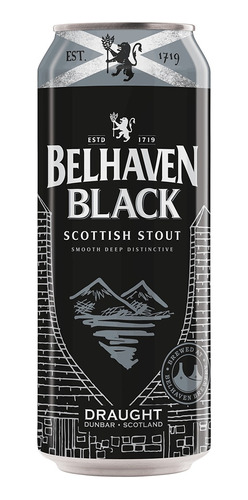Cerveja Importada Draught Belhaven Black 440ml - Escocia