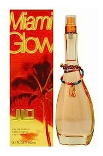 J.lo Miami Glow Eau De Toilette Spray For Women, 3.4 Fluid