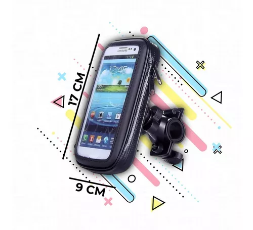 Funda Impermeable Porta Celular Bicicleta Moto.