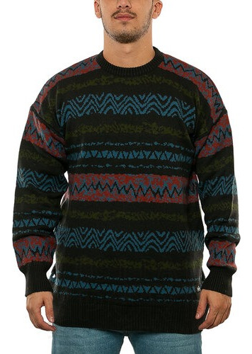 Sweater Quiksilver Hombre Elcho (neg) - Wetting Day