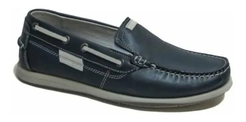 Zapatos Ringo Dilan 01 Patinado Azul/gris Abc Dep