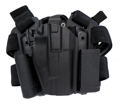 Piernera Táctica Militar Plataforma Porta Arma Pistola Universal Holster Policía Guardia Seguridad Airsoft Tiro Deportiv