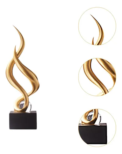 Li Escultura Abstracta Arte Moderno Estatua Artesanía