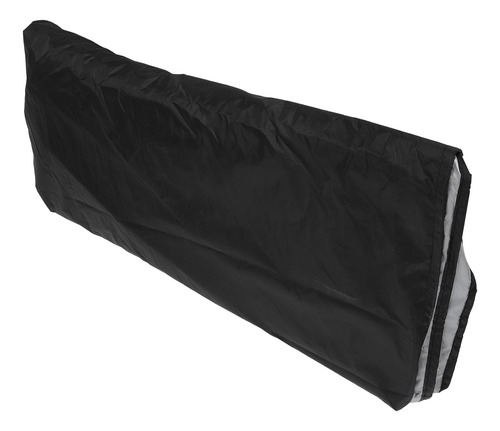 Funda Protectora De Sofá Negra En Forma De U Para Exteriores