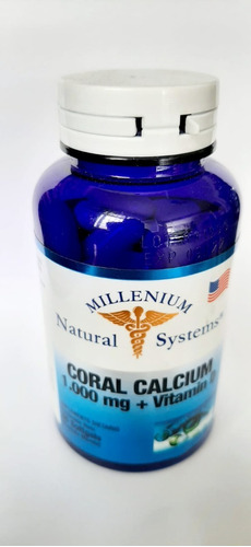 Coral Calcium 1000 Mg + Vitamina D - Unidad a $704