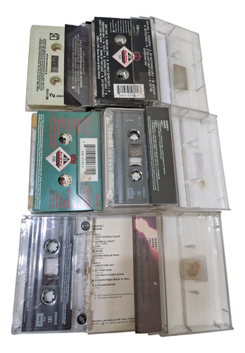 Queen Lote 5 Cassettes Usa Chile Re Edición