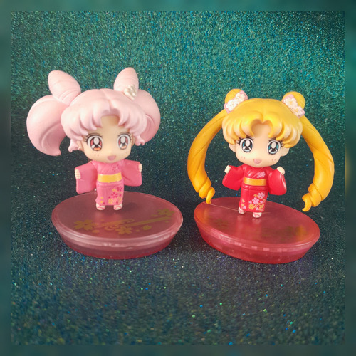 Sailor Moon Usagi E Chibiusa Megahouse Pettit Chara Original