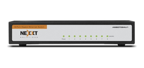 Conmutador De 8 Puertos Para Ethernet Gigabit Axis800 Nexxt 