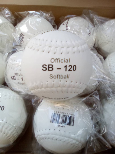  Pelotas De Softbol Tamanaco 120 Importada De Cuero