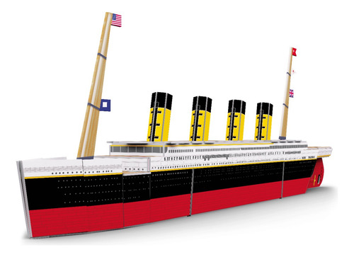 Construye El Titanic 3d Col Viaja, Conoce, Explora Motor