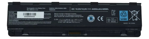 Bateria Toshiba C800 C850 C855 C870 L800 L830 Pa5023u Pa5024