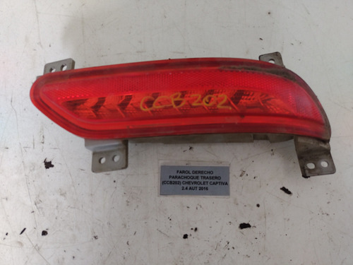 Farol Derecho Parachoque Trasero Chevrolet Captiva 2.4 2016