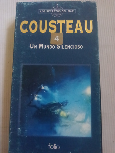 Película Vhs Cousteau 4 Un Mundo Silencioso Jack Cousteau 