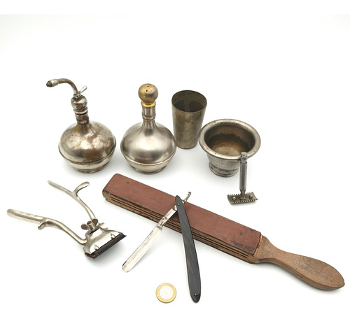 Articulos Vintage De Barberia Y Peluqueria Navaja - Lotes (Usado)