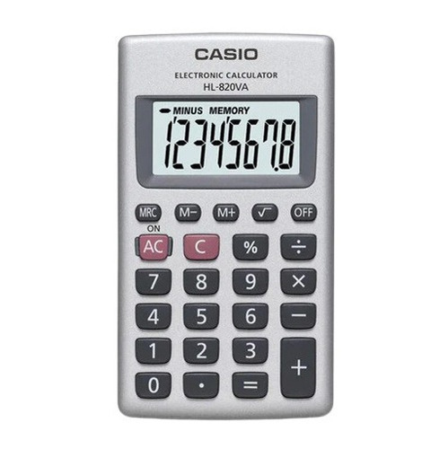 Calculadora Casio De Bolsillo Hl-820va