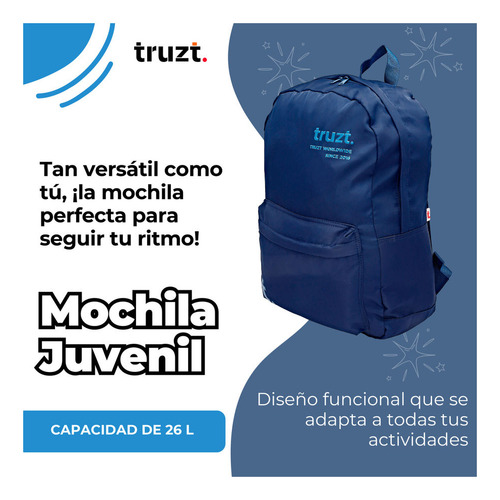 Mochila Juvenil Ruz Truzt 26 L
